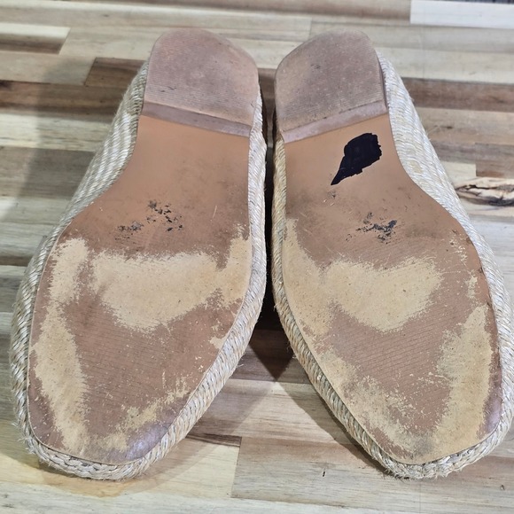 ASOS Design Raffia Woven‎ Loafers Penny Slip On Flats Natural Neutral US 9 - Picture 14 of 15